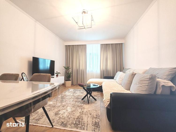 Apartament 2 camere Popa Sapca, etaj 3, renovat total,centrala,mobilat - 2