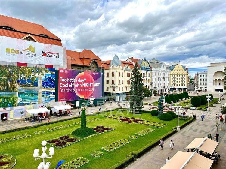 Apartament cu 3 camere semidecomandat, mobilat în Vest