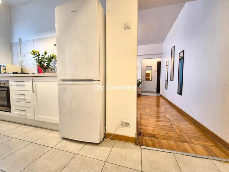 Apartament cu 3 camere, mobilat în Cișmigiu