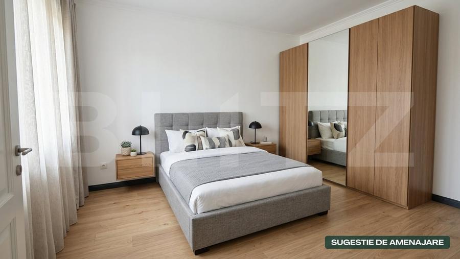Apartament 3 camere de vanzare, 61.65 mp, strada Gellert Sandor - 17