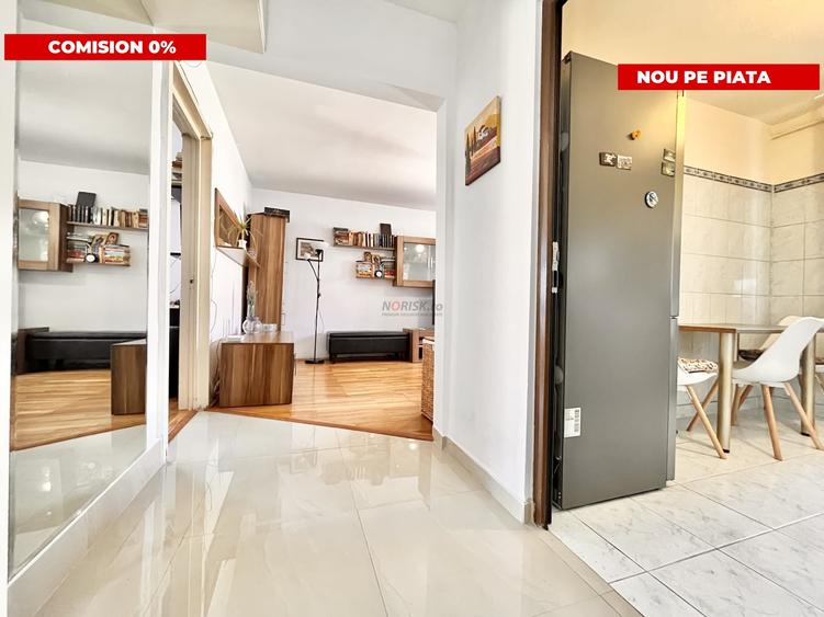 Apartament cu 2 camere decomandat, mobilat în Tineretului