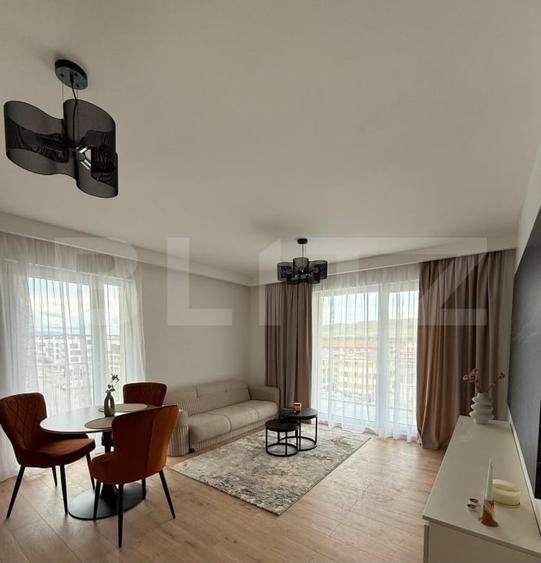 Apartament cu 3 camere semidecomandat, mobilat în Florești — fotografia 2