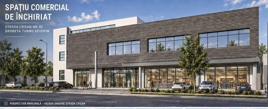 Spațiu comercial, de 385 mp, în Crihala