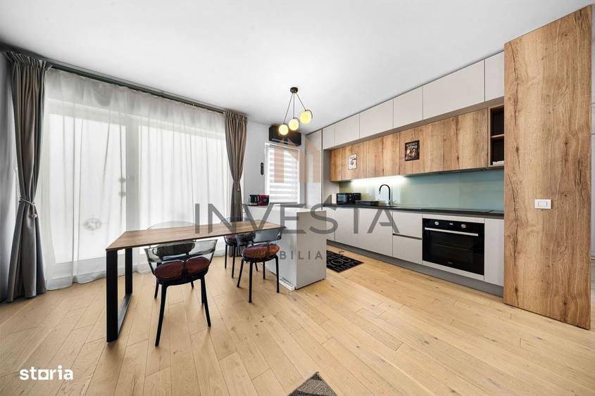 Apartament cu 2 camere semidecomandat în Nord