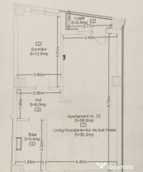 Apartament 2 camere, 56,68mp | Zona Dambul Rotund | Cluj-Nap - Cluj-Napoca (Cluj) - 2