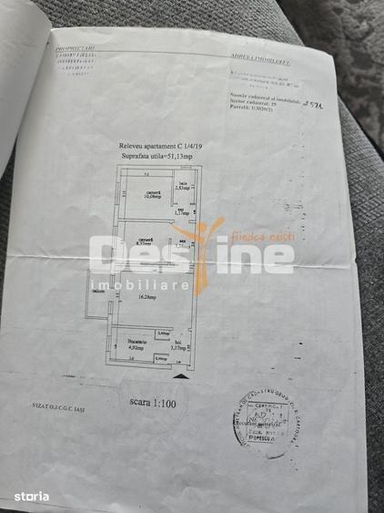 Apartament cu 3 camere în Dacia