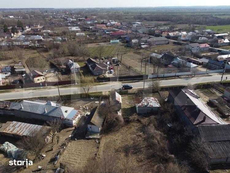 Casă cu 2 camere cu Teren 3800 Mp în Costești