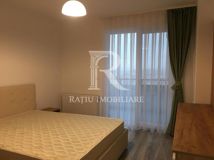 Apartament cu 2 camere semidecomandat, mobilat în Nufărul