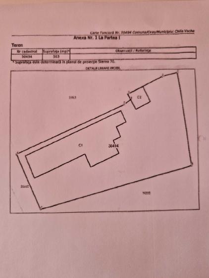 Casă cu 4 camere cu Teren 2240 Mp în Chilia Veche