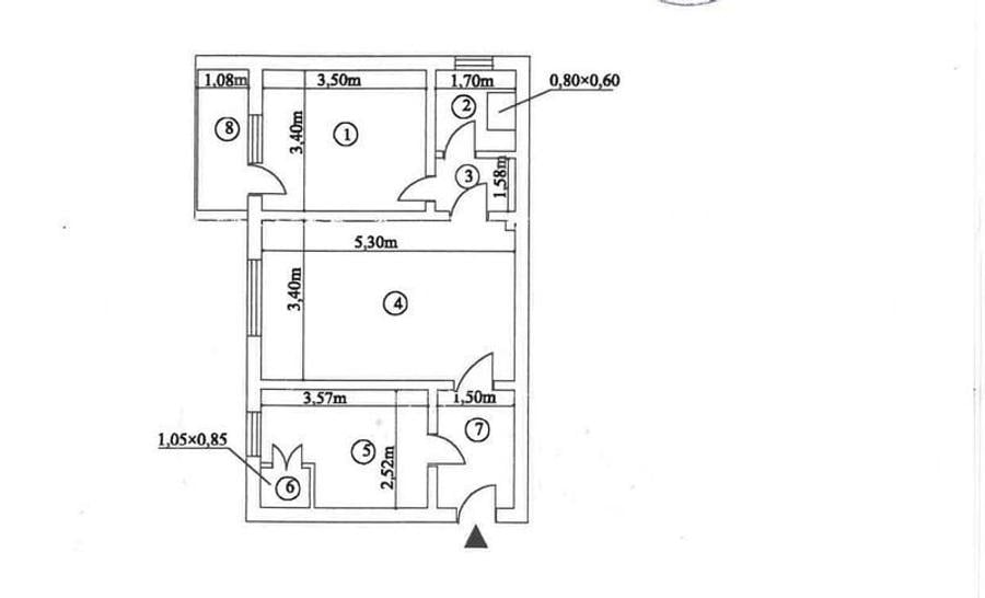 Apartament 2 camere de vanzare - Orion (K-uri), Piatra Neamt - 2