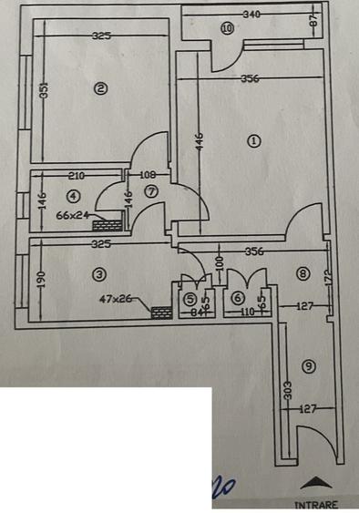 Apartament cu 2 camere decomandat în Drumul Taberei