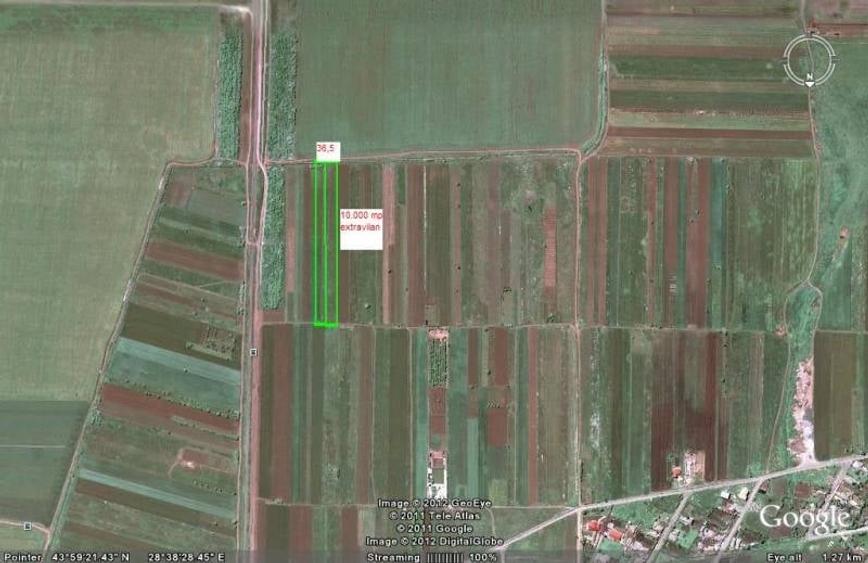 Teren Construcții extravilan de 10000 mp, în Tuzla