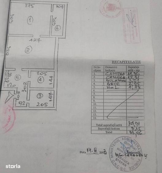 Apartament cu 2 camere semidecomandat, mobilat în Micro 19