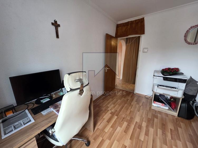 Apartament cu 3 camere decomandat, mobilat în Rahova
