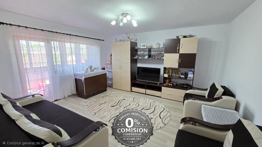 Apartament cu 3 camere decomandat, mobilat în Traian