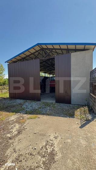 Casa cu teren 1100 mp si hala in curte, sat Carbesti - 8