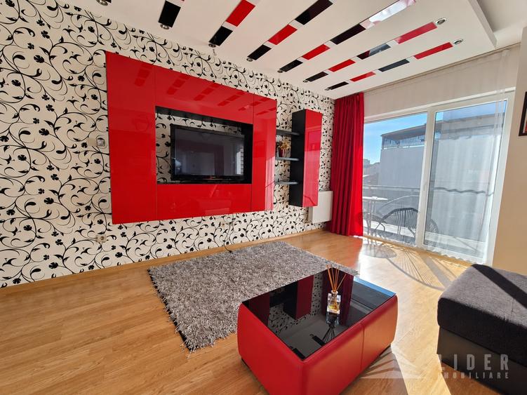 Apartament cu 2 camere semidecomandat, mobilat în Bună Ziua