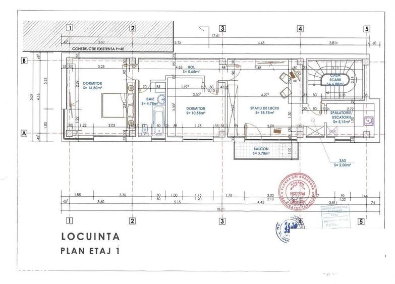 Casă cu 4 camere în Dorobanți