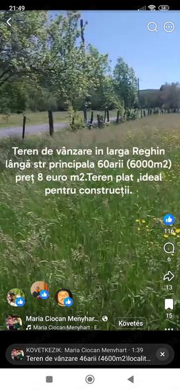 Teren de 6000 mp, în Glăjărie