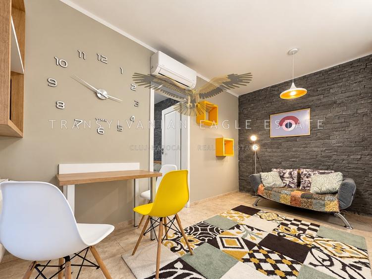 Apartament cu 2 camere decomandat, mobilat în Hașdeu