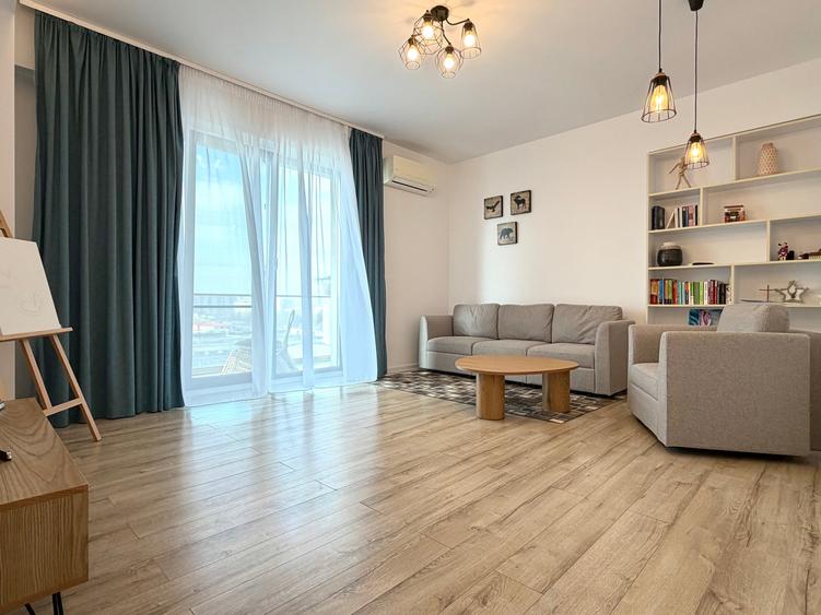 Apartament cu 3 camere decomandat, mobilat în Grozăvești