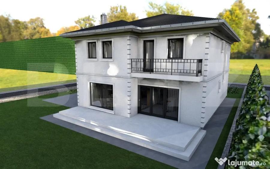 Casă cu 5 camere cu Teren 600 Mp în Centura