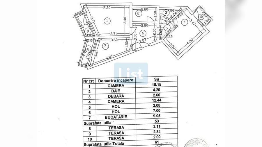 Apartament 2 camere | 3 balcoane | B-dul Tudor Vladimirescu - 3
