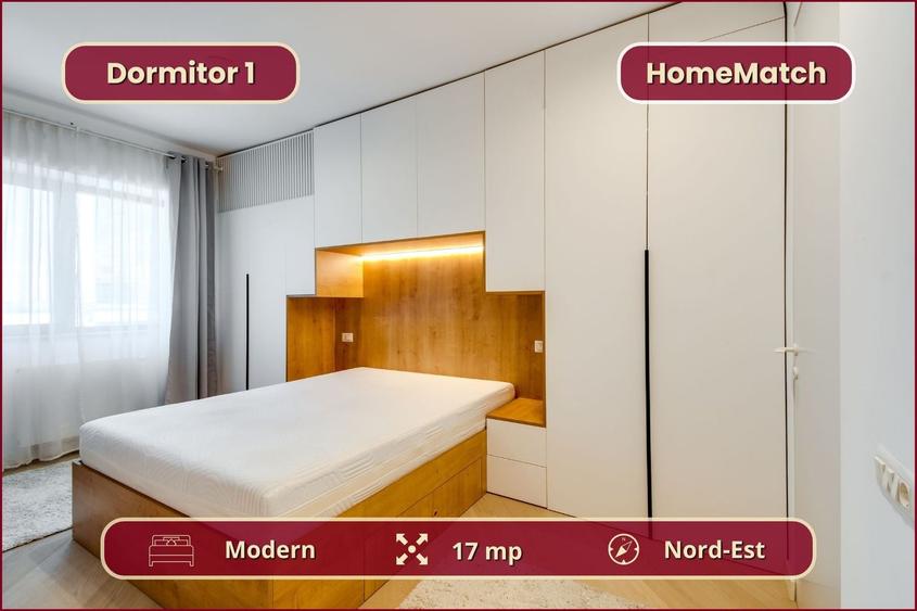Apartament cu 3 camere decomandat, mobilat în Pipera