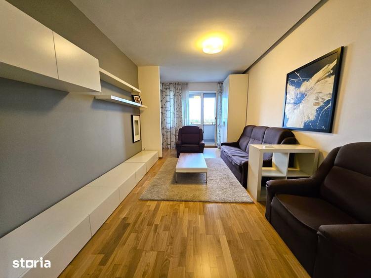 Apartament cu 2 camere semidecomandat în Băneasa