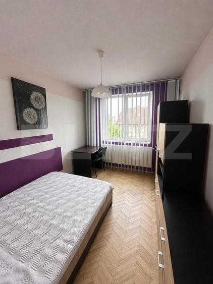 Apartament cu 4 camere decomandat, mobilat în Bălcescu