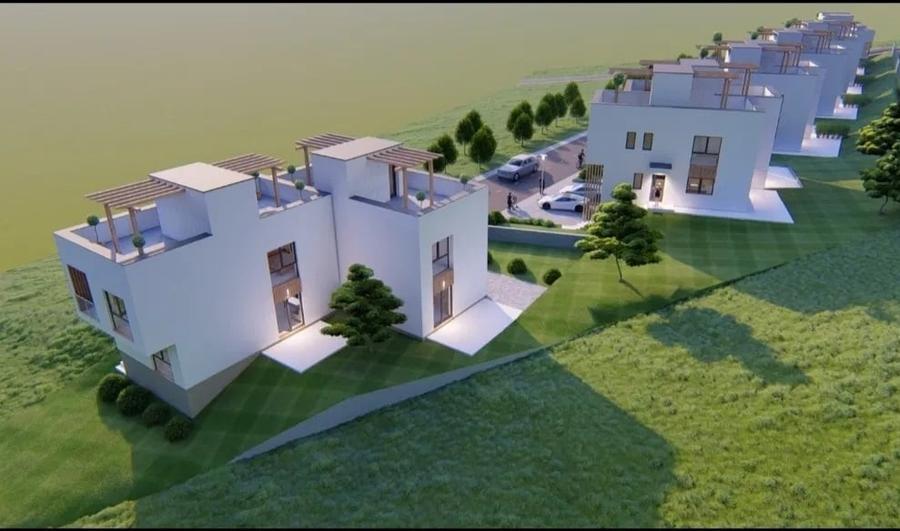 Duplex cu 4 camere cu Canalizare în Florești