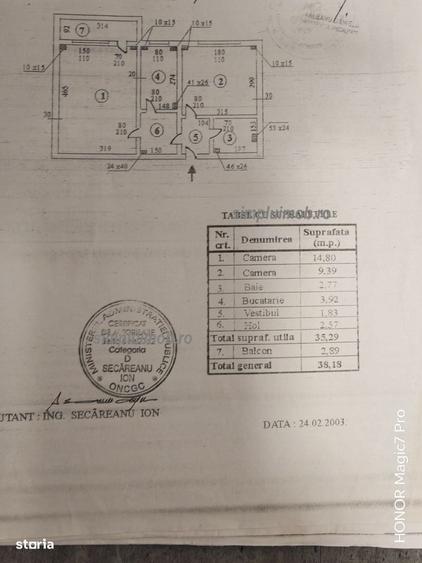 Apartament cu 2 camere decomandat în Brâncoveanu