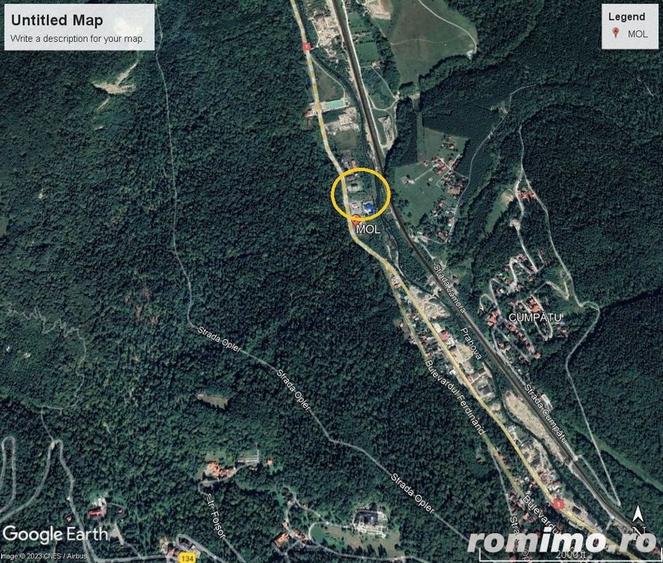 Teren de 2868 mp, în Nord