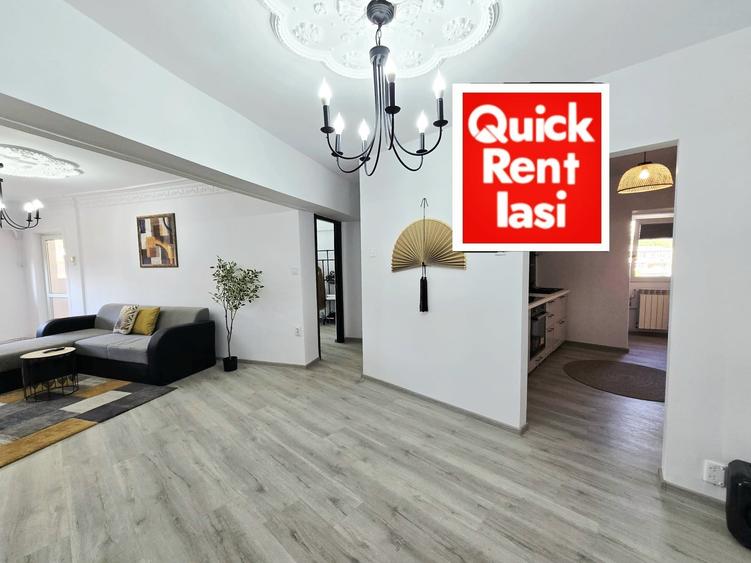 Apartament cu 3 camere decomandat în Gară