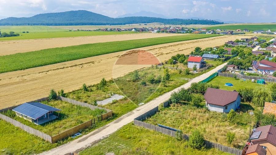 Teren de 1400 mp, în Bod
