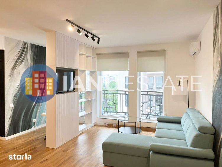 Apartament cu 2 camere semidecomandat, mobilat în Văcăresti
