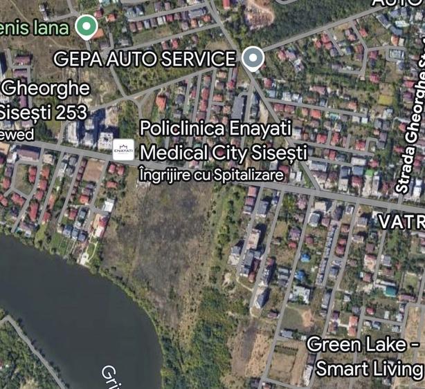 Teren Construcții intravilan de 510 mp, în Sisești