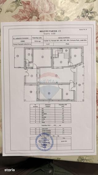 Casă cu 7 camere cu Teren 1592 Mp în Periș