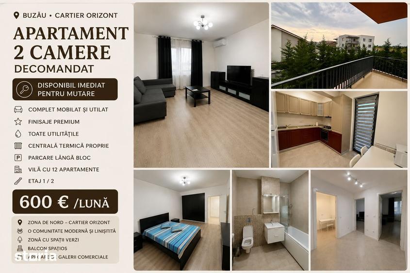 Apartament cu 2 camere în Orizont