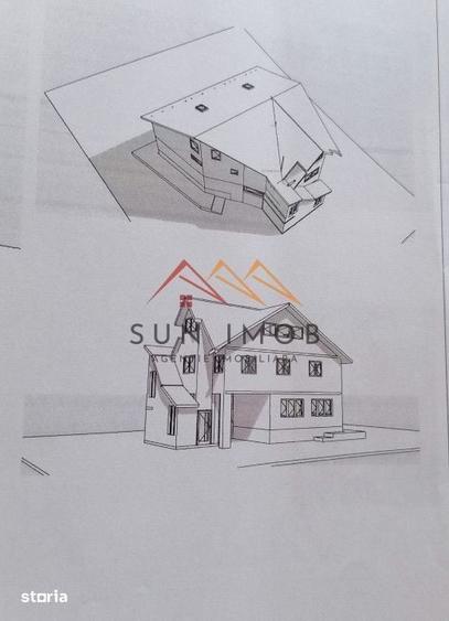 Casă cu 5 camere decomandat cu Teren 304 Mp în Poiana