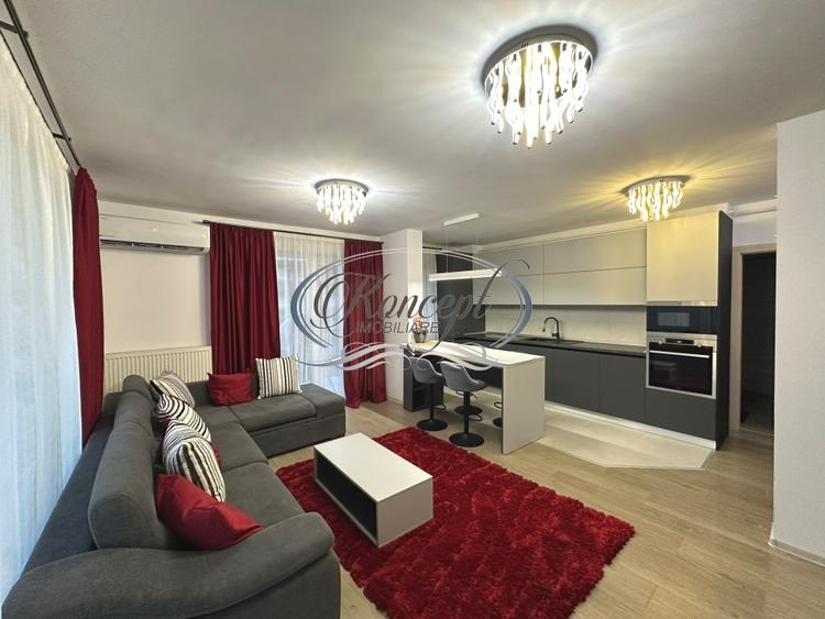 Apartament cu 3 camere semidecomandat, mobilat în Gheorgheni