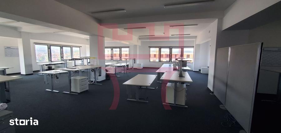 Spatiu birouri amenajat +mobilier zona Garii 200 - 850mp cu panorama - 14