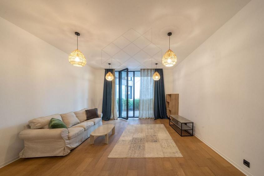 Apartament cu 3 camere decomandat, mobilat în Herăstrău