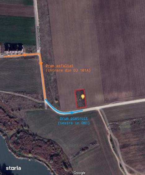 Teren de 1070 mp, în Corbeanca
