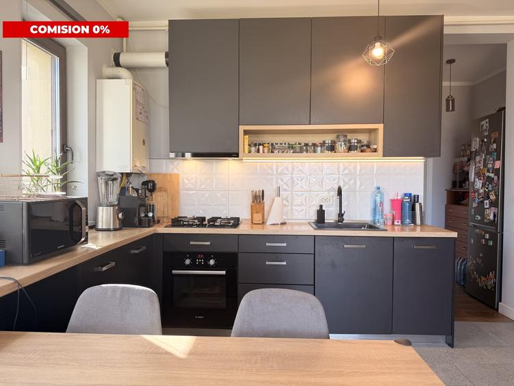 Apartament cu 2 camere decomandat, mobilat în Giroc