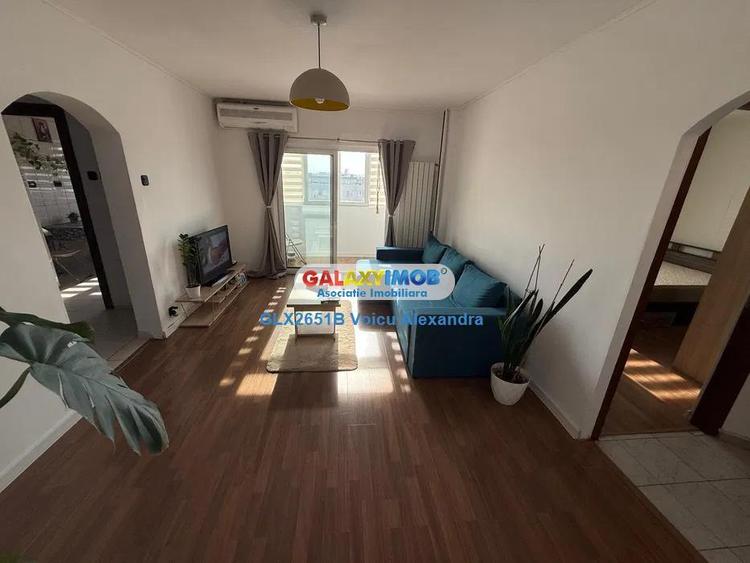 Apartament cu 2 camere semidecomandat, mobilat în Berceni