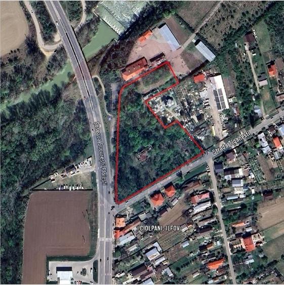 Teren Construcții intravilan de 14165 mp, în Ciolpani