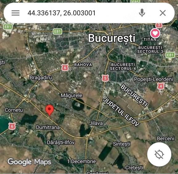 Teren de 2430 mp, în Central