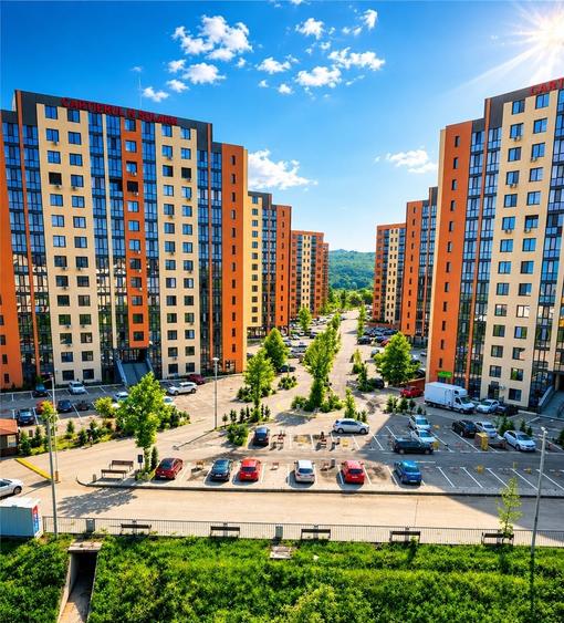 Apartament cu 2 camere nedecomandat în Lunca Cetățuii