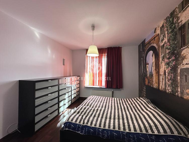 Apartament cu 3 camere semidecomandat, mobilat în Mihai Bravu